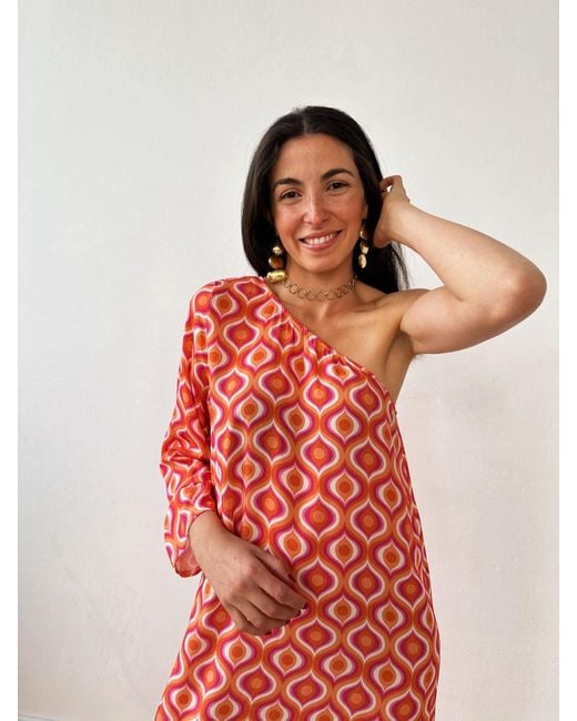 Mind Traveler Red Tina Dress