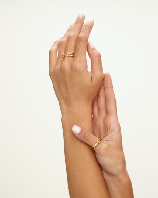 Aelea Studio Metallic Serra Ring