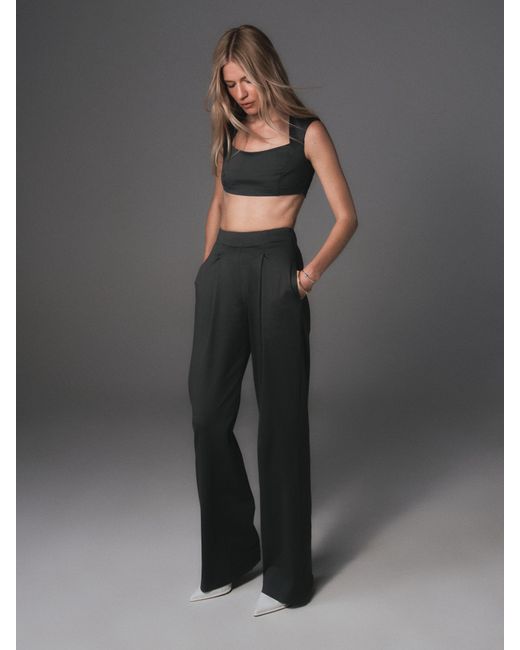 HER CIPHER Gray Soho Pants