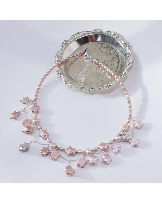 Ninemoo Metallic Stardust Waltz Necklace