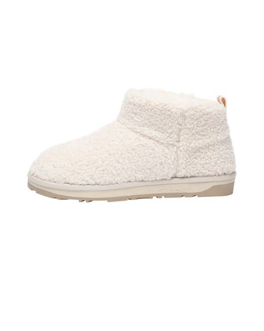 EverAu Australia White Neutrals Dotterel Ultra Plush Ankle Boots