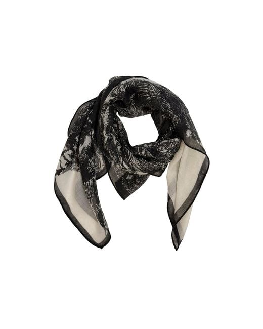 Vanilla&Chocolate Metallic Scarf Éclair Extra Dark