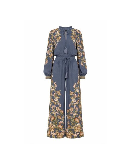 Raishma Blue Hailey Jumpsuit