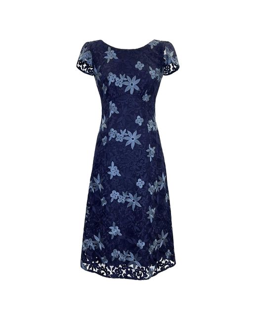 Alie Street London Blue Charlotte Lace Dress