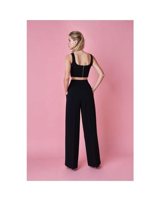 Nomi Fame Blue Mori Crop Top
