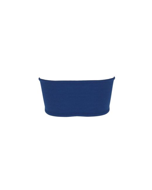 No'design Blue Stretch Bustier