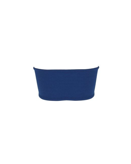 No'design Blue Stretch Bustier