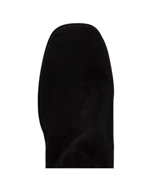 Beautiisoles by Robyn Shreiber Made in Italy Black Scottie Ankle Bootie Comfortable Medium Heel Elegant For Work & Evening