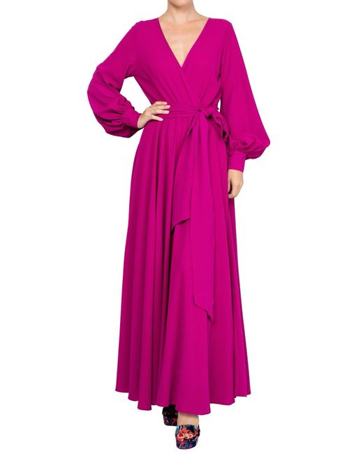 Meghan la wrap maxi dress cheap