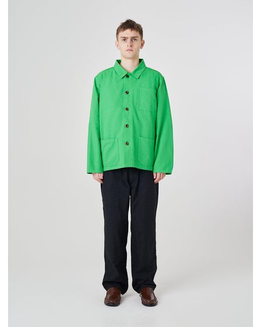 Uskees Green Overshirt for men