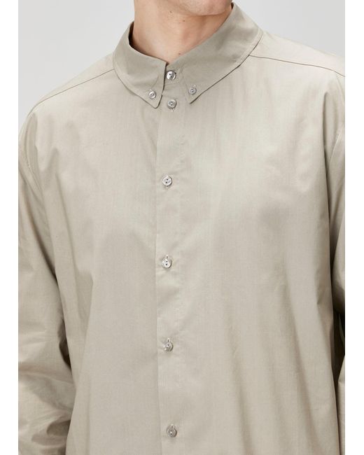 Pcfg Natural Neutrals Pure Cotton Woven Shirt Fit Patch for men