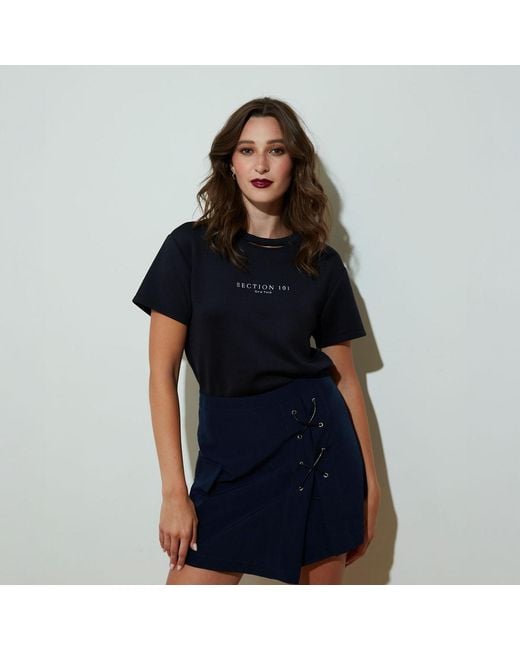 SECTION 101 Black Madison Tee
