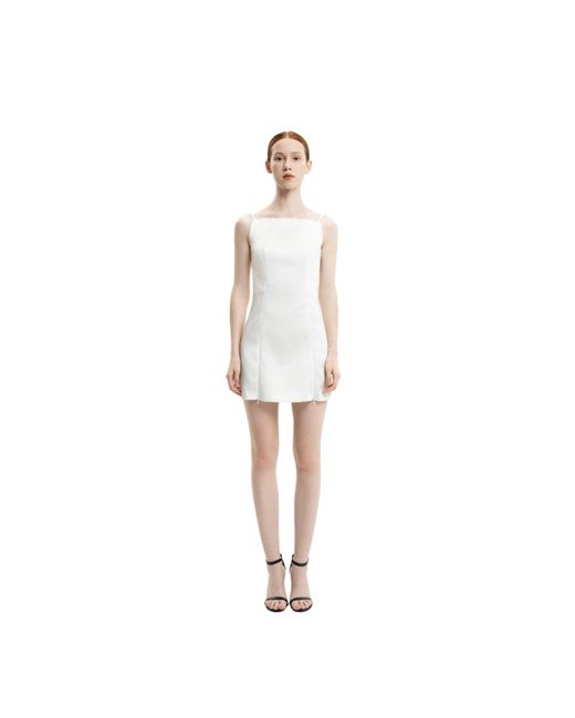 Iellele White Mini Dress “A” –