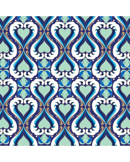 Henelle Blue Surfrider Kimono