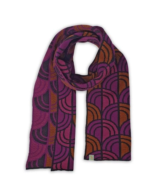 Otto & Spike Purple Scarves