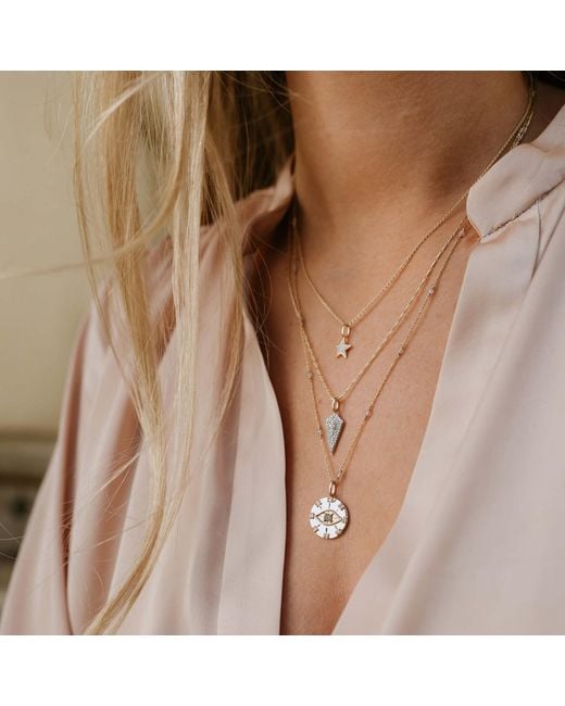 Zohreh Metallic 16 Cable Chain 9K