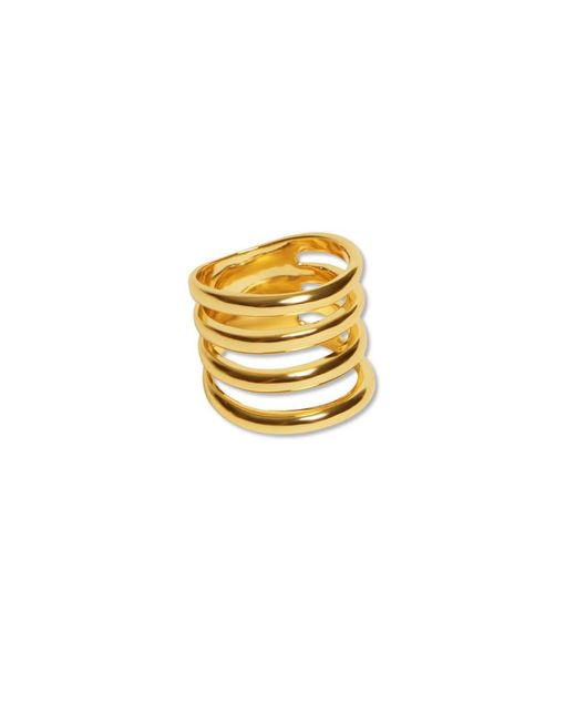 Argento Vivo Metallic Elvie Ring