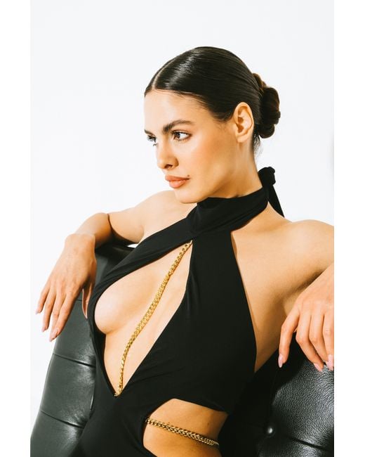 Room 24 Black Adriana One Piece