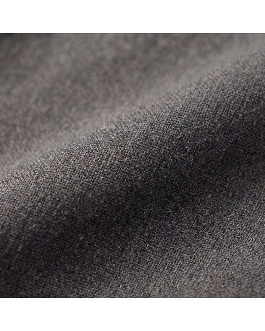 Modenaire Gray Wide Leg Trousers Relaxed Form