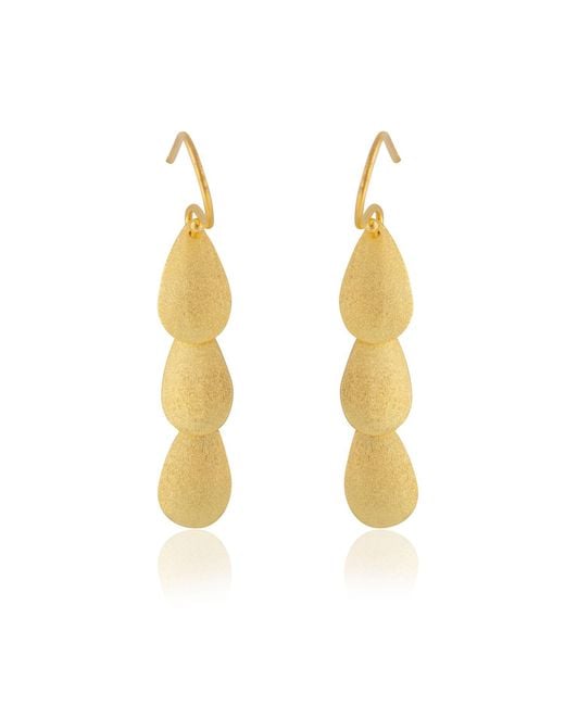 Esterah Metallic Dangle Earrings