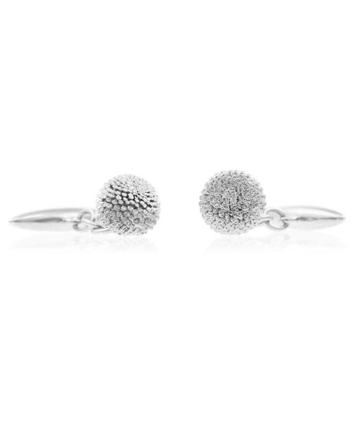 Lee Renee Multicolor Dahlia Cufflinks for men