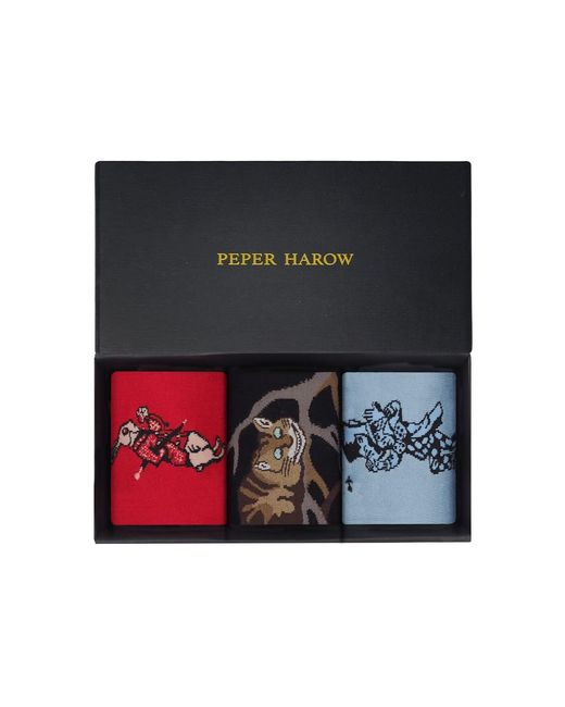 Peper Harow - Made in England Black Alice's Adventures for men