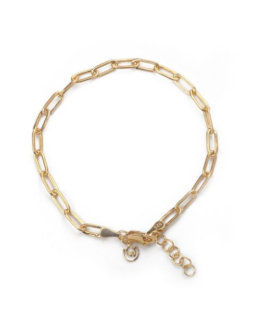 The Jewellery Store London Metallic Paper Clip Bracelet
