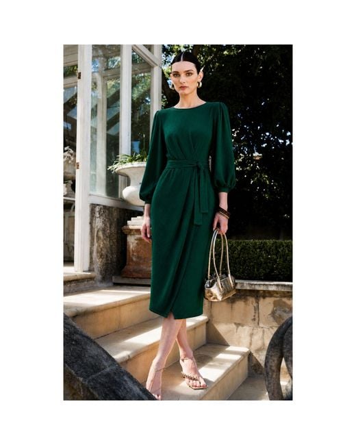 SACHA DRAKE Green Nicole Dress