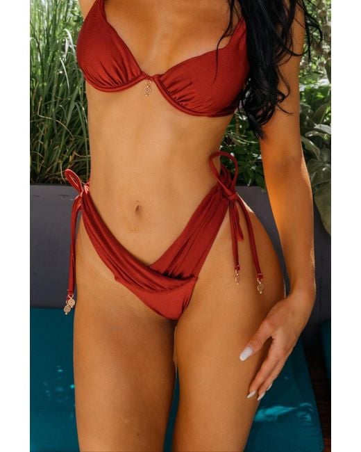 IVY SWIMWEAR Red Siena