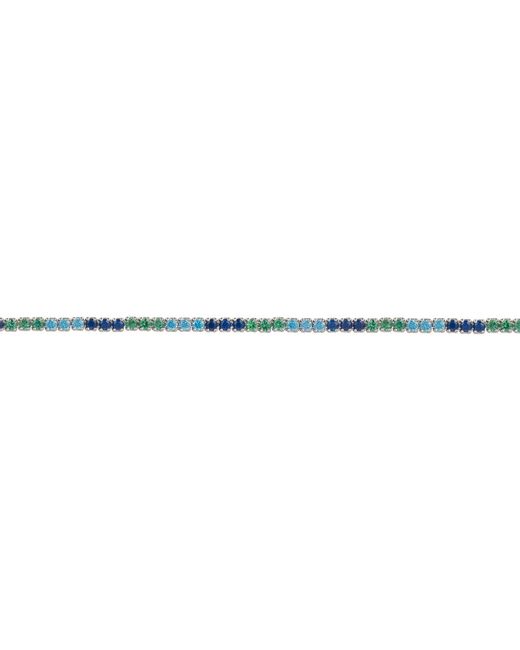 Latelita London Metallic Tennis Bracelet And Cz