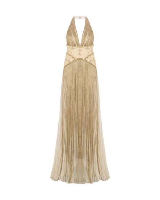 Tuba Ergin Natural Melanie Maxi Dress