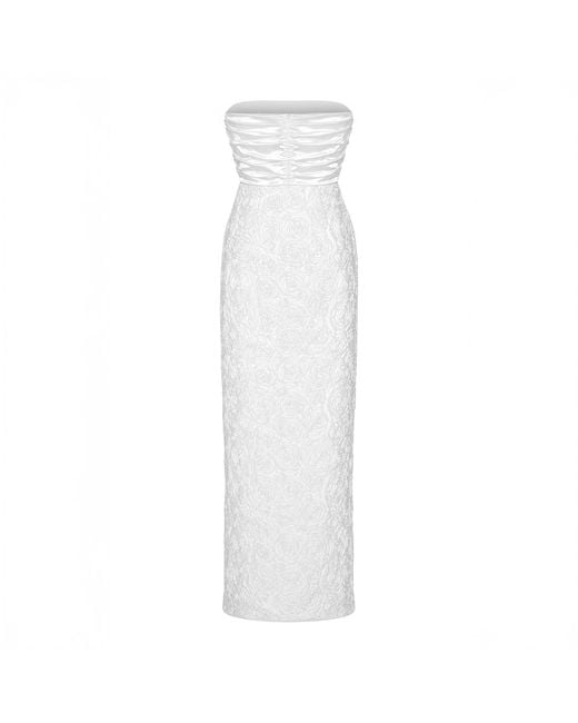 Herfetch White Maxi Elizabeth Dress