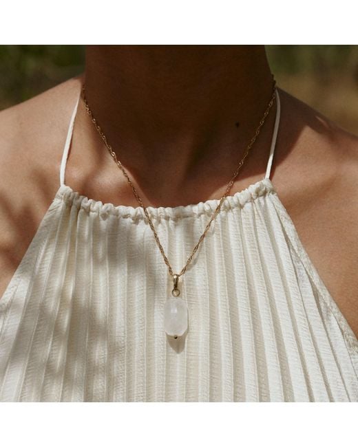 Retro Chic Metallic Fluffy Cloud Necklace