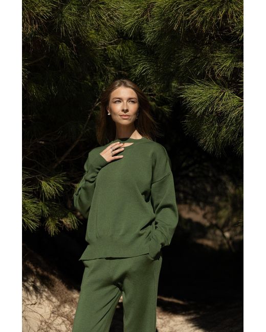SALANIDA Green Ora Merino Pants