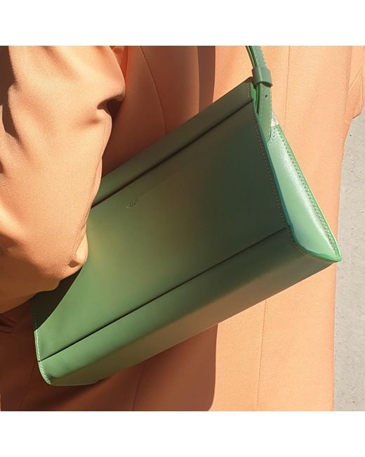 godi. Pink The Christy Handmade Adjustable Leather Shoulder Bag