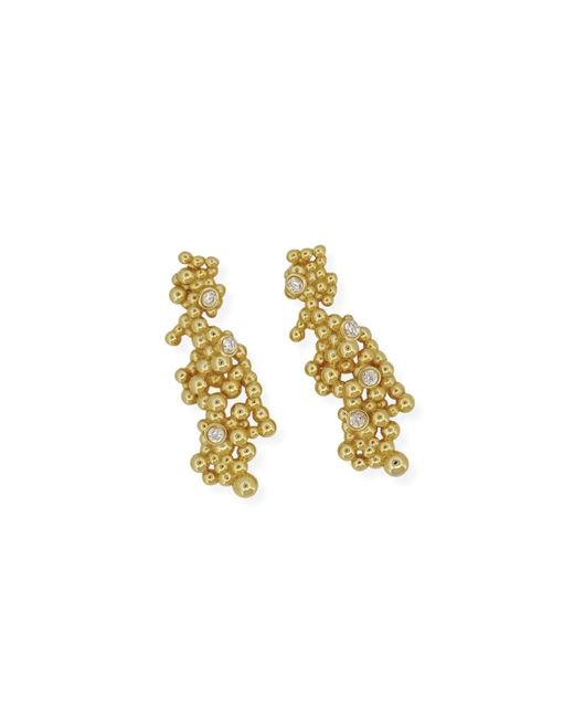 Martina Rozenberg Smira Jewelry Metallic Drizzle Earrings