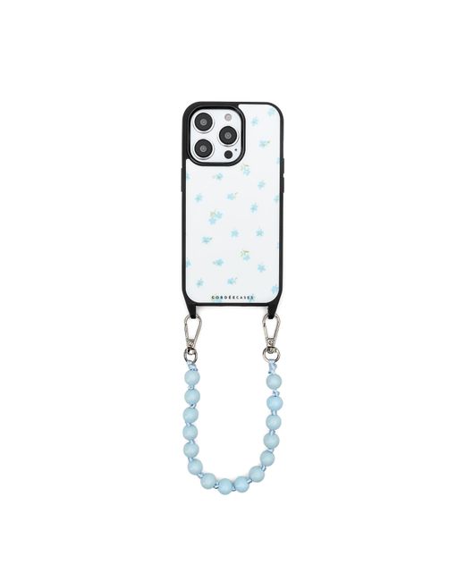 Cordée Cases White Peony Picnic Phone Wristlet Set Powder Magsafe