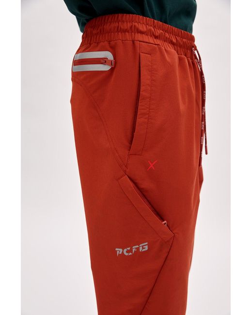 Pcfg Red Track Pant for men