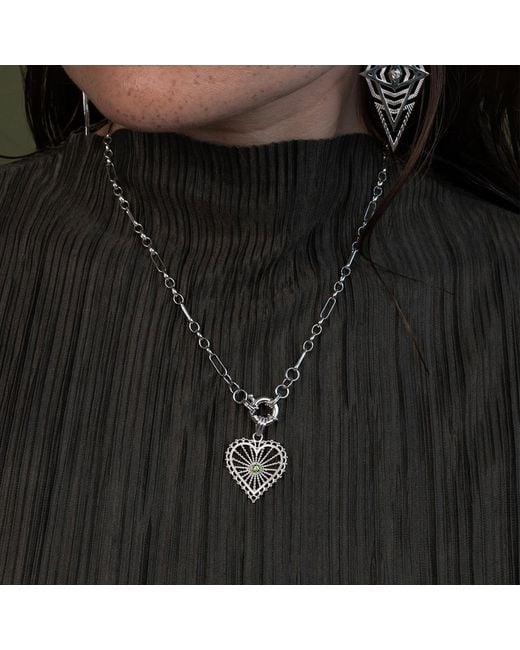 Zoe & Morgan Metallic Amor Charm