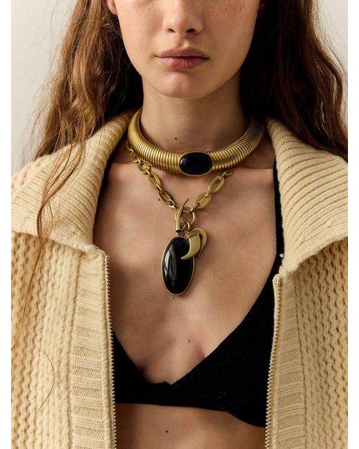 Sita Nevado Metallic Big Lulu Necklace