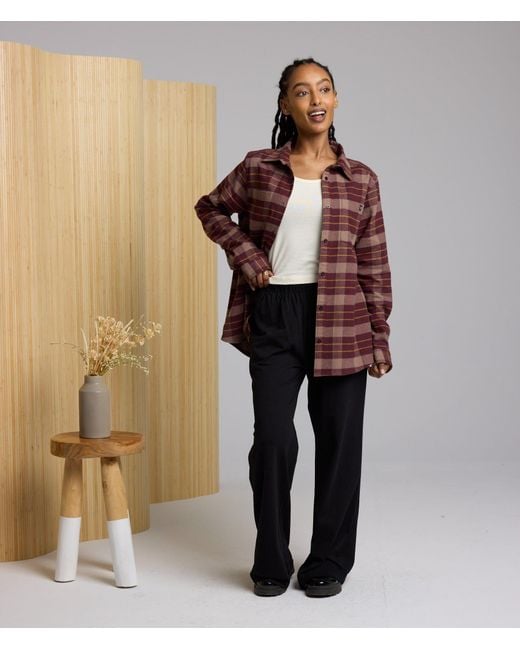 Known Supply Red Organic Cotton Flannel