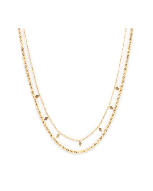 Salty Cali Metallic Layering Necklace Salty Babes