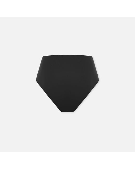 Pcfg Black The Solar Reflections High-Waisted Bikini Bottom