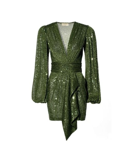 AGGI by HALEWSKI Green Anastasia Vineyard Dress