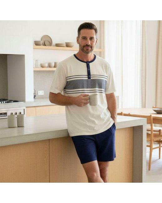 Zd - Zero Defects Natural Short Modal Pyjamas Duna for men