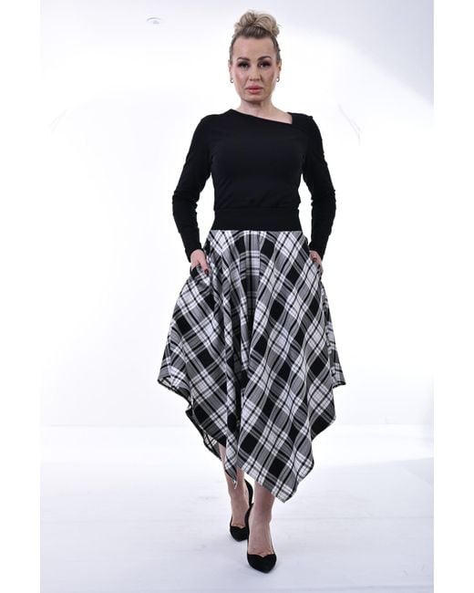 Frock Tales Blue Morven Hanky Skirt