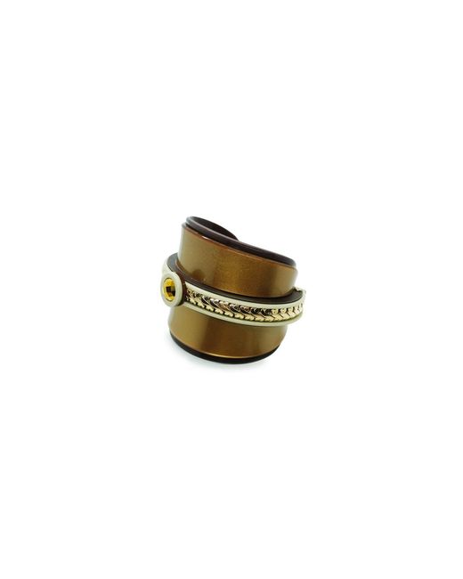 Gissa Bicalho Green Acrylic Handmade Bracelet Empire