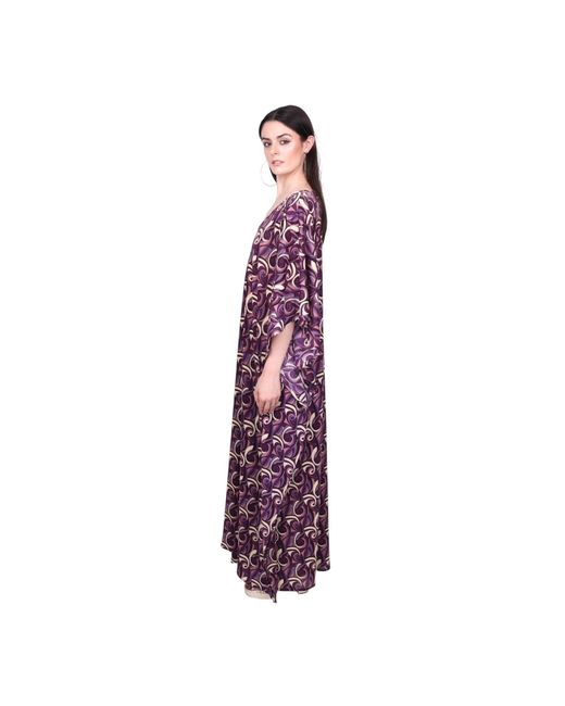 Laura Citron Purple Clara Caftan
