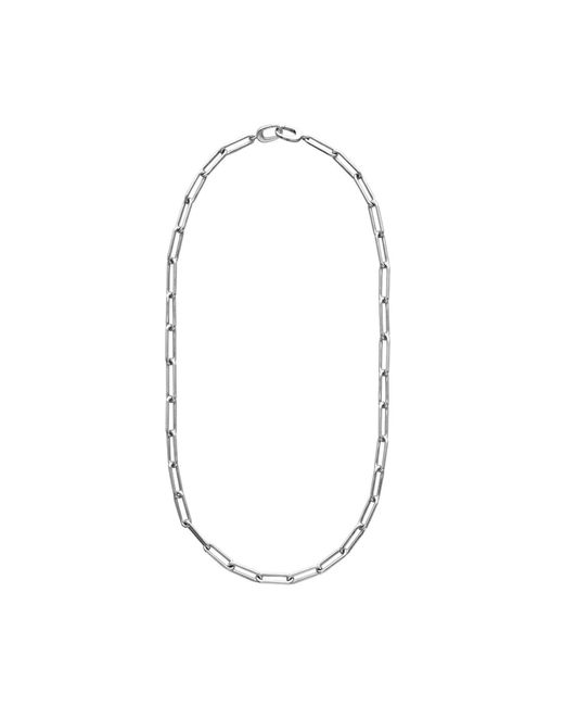 Onia Metallic Maxi Clip Long Chain Waist Chain
