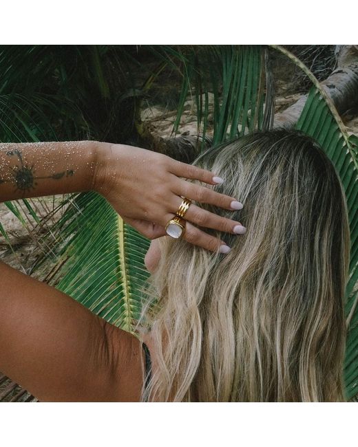 Mg Jewelry Metallic Tres Rings